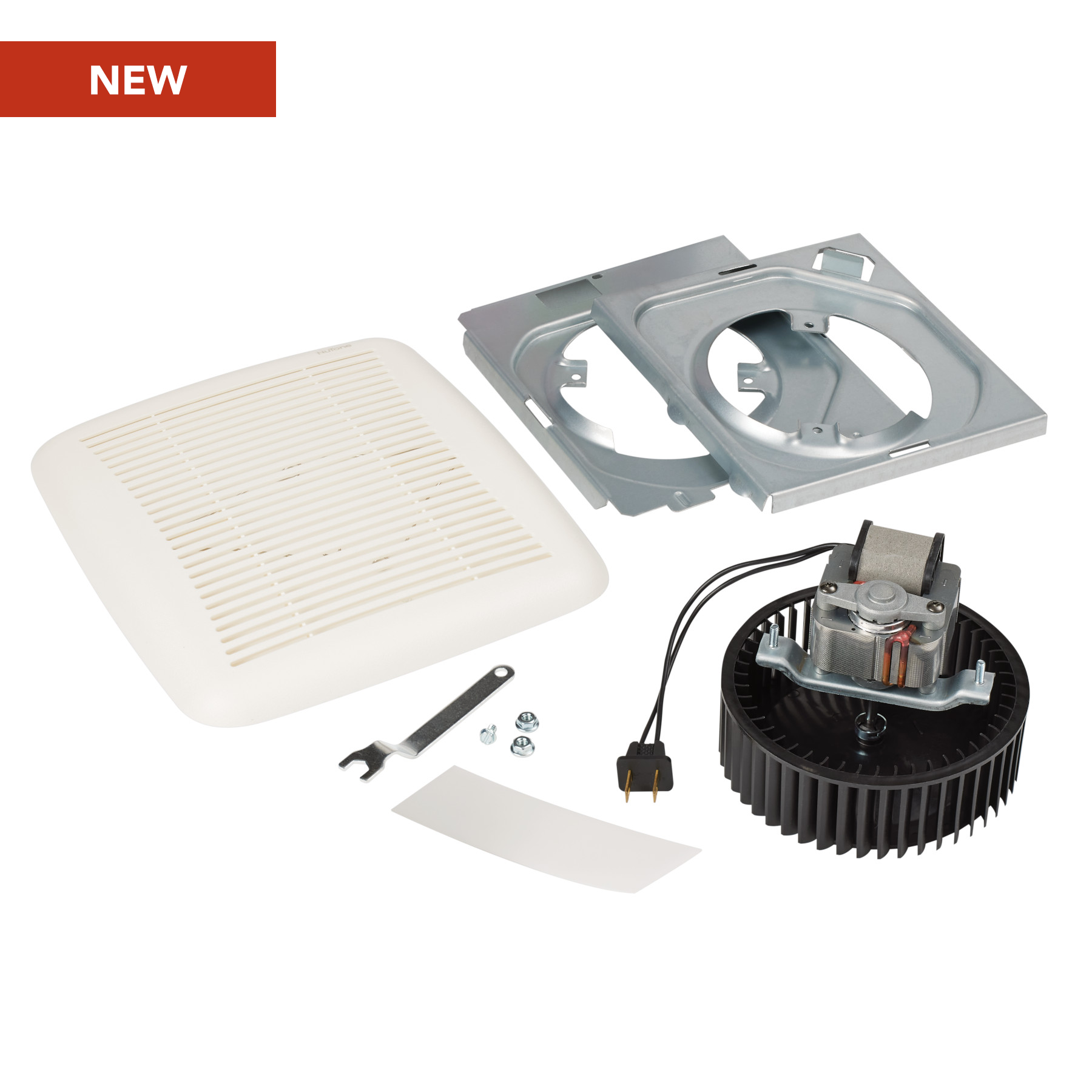 COVER AND MOTOR KIT 60 CFM, 3.0 SONES